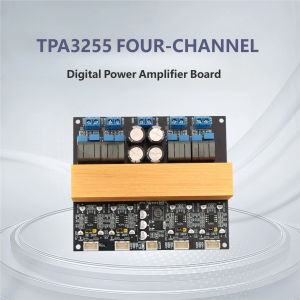 YJCO TPA3255 4-Channel Class D HiFi Digital Power Amplifier Board Balanced Input 315W×4 High Power Audio Amp Module