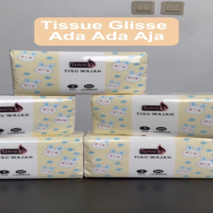 GLISSE Tisu wajah rumah tangga / 3 lapis 360 lembar / lebih tebal dan lebih tahan lama