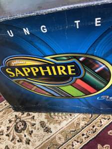 Kain pelikat sapphire cantik dah jahit
