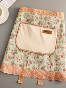 New Extended plus Size Half Body Apron Womens Home Kitchen Oil Resistant Wearable Bamboo Cotton Fashion Waist Apron