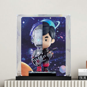 Acrylic Display Box Suitable for Jay Chou Shanghai Concert Migu Q Version Dustproof Box Cartoon Anime Model Showcase