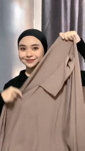 PASHMINA INNER BANDO OVAL JERSEY / HIJAB PASMINA INNER JERSEY / PASHMINA OVAL BANDO