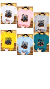 Kaos Anak Cowok Motif Dtf Monster Truck Kaos Oblong Anak Cowok Cewek Atasan Lengan Pendek 2-12 Tahun
