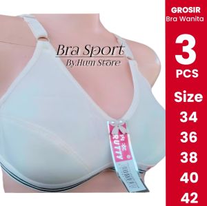 3 PCS BH WANITA Tank-top / BRA WANITA 3 PCS tanpa kawat / BH Wanita Remaja/Dewasa Best Quality