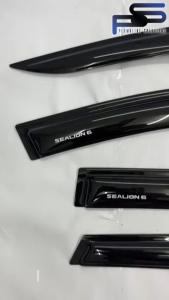 Window Rain Door Visor for BYD Sealion 5 2024 - Onwards / Sealion 6 2022 - Onwards OEM Door Visor / Window deflectors / High Quality Window Rain Gutter - 4pcs in 1 Set Car Accessories YY Guard HH