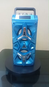 ลำโพงบูลทูธพกพา Music D.J. รุ่น P-103 Portable Speaker สีดำ สีเทา สีแดง สีนำเงิน(20Watt)