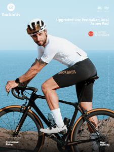 LUOKEXIONGDI | Double Arrow Breathable Summer Road Bike Cycling Bib Shorts