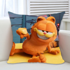 Gối Hình Mèo Garfield Dễ Thương Gối Ôm Gối Tựa Lưng Xe Gối Tựa Đầu Giường Gối Hoạt Hình Cho Trẻ Em Gối Tựa Lưng Bằng Vải Nhung
