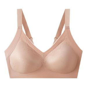 MiiOW | Nude Sensation Wireless Womens Underwear Soft Support Gathered Small Chest No Steel Ring Auxiliary Breast Collection Bra