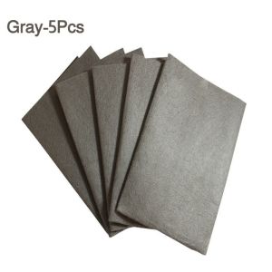 5Pcs Fiber Cleaning Cloth Absorbent Rag Lint-Free Multipurpose Window Wipe Glass Towel