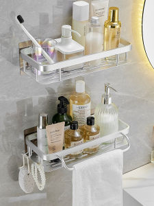 Giá Để Đồ Phòng Tắm Không Cần Đục Lỗ Treo Tường Kệ Để Đồ Phòng Tắm Nhà Vệ Sinh Kệ Để Đồ Phòng Tắm Phòng Tắm Kệ Để Đồ