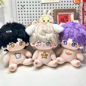 20cm Kawaii Love and Deepspace Idol Doll Anime Plush Star Dolls Stuffed Customization Figure Toys Cotton Plushies Toys Fans Gift