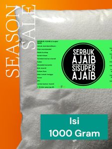 VIRAL SERBUK AJAIB PEMBERSIH SERBAGUNA TOILET/ PEMBERSIH KERAK DAN WASTAFEL / Serbuk Pembersih Serbaguna 1000Gr / 1Kg