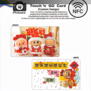 UV Printing Service Touch N Go Card - Touch and go card / Membership card -NFC TNG Card - LABUBU CHINESE NEW YEAR ANG PAU DESIGN