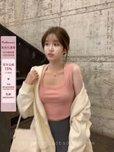 Áo Ba Lỗ Cotton Ôm Vừa Vặn Callmeear Dành Cho Nữ Mùa Thu 2022 Áo Ba Lỗ Cotton Cotton Polyester Cotton Spandex Không Tay