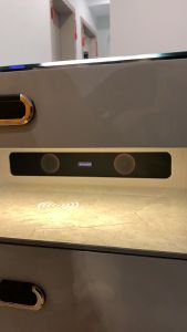 [Hàng cao cấp] Tủ đầu giường thế hệ mới công nghệ 4.0 có 2 sạc kép không dâyđèn led đổi 3 màu kèm loa nghe nhạc