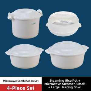 CHAHUA | Microwave-safe Bowl & Steamer Container