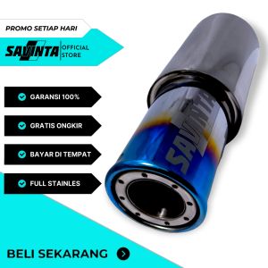 Sistem KNALPOT MOBIL GRONEL BIRU STAINLIS