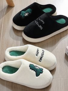 Cotton Slippers Womens Winter Indoor Home Practical New Arrival Non Slip Couple Home Furry Heattech Cotton Slippers Mens Winter