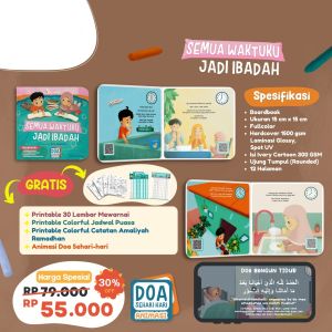 GMB Boardbook Semua Waktuku Jadi Ibadah oleh Syalmahat Publishing