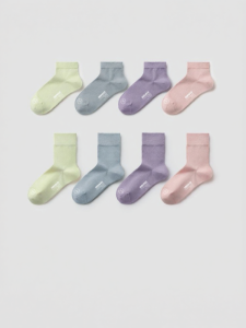 Bananain | Anti-Odor Breathable Womens Mid-Calf Socks