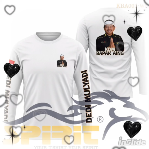 BAJU KAOS KDM BAPAK AING LENGAN PANJANG KAOS DISTRO HIGH QUALITY COTTON COMBED 24S