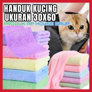 HANDUK MANDI KUCING UKURAN 60 X 30 CM