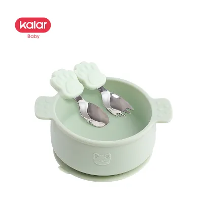 Non-slip Silicone Infant Feeding Set