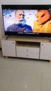 High Quality TV Cabinet Furniture Modern Minimalist Living Room(with screws and tools included)140cm