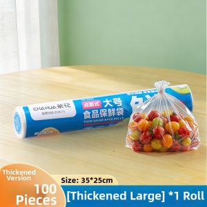 CHAHUA | Preservation Heavy-duty Disposable Home Food Sealing Bags
