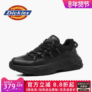 Dickies Mens Dad Shoes Casual Sport Shoes Thick Bottom Winter Autumn Mens Leisure Shoes Comfortable Warm Rubber Sole