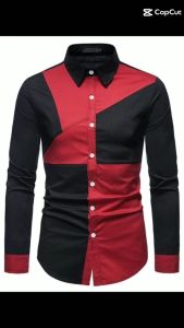 áo sơ mi áo sơ mi nam phối màu phong cách hàn quốc siêu độc lạ sang trọng đầy nam tính và quý phái chất vải mềm mịn thoáng mát - H36