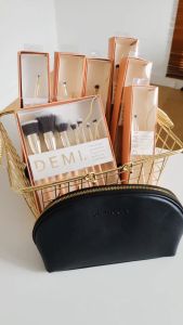 ชุดแปรงแต่งหน้า 7 ด้าม + แถมฟรีแปรงแต่งตาและปาก 6 ด้าม + ฟรีกระเป๋า คสอ.สีดำ (รวมแปรง 13 ด้าม)