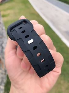 Strap Silicone For Apple Watch Series SE Ultra 1 2 3 4 5 6 7 8 9 TRIPLEDI Tali Jam Silikon iWatch 38 40 41 42 44 45 49mm Model Sport Breathable TD8101