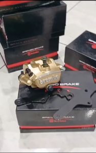 Kaliper Samurai 2 Piston untuk Motor Mio Beat Nmax Vario