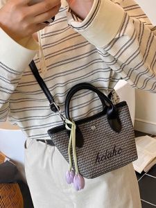 Túi Xách Nữ Màu Tím Ngọt Ngào Phong Cách Hàn Quốc Mùa Hè 2025 Túi Xách Đơn Giản Đa Năng Thường Ngày Túi Xách Nhỏ Thời Trang