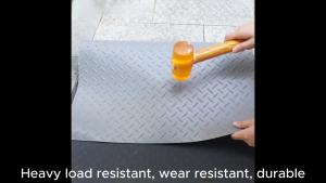 1.5mm PVC Rubber Floor Mat Anti-Slip Waterproof Plastic Carpet Kitchen Corridor Stairs Gray Black 1m 2m 3m 5m 10m 15m 防滑地垫
