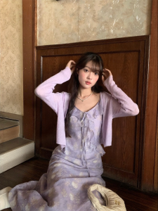imimtuan | Đầm Hoa Pháp và Áo Cardigan Len Thiết Kế Đẹp Gọn Gàng