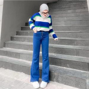 Highwaist Jeans Cutbray Looser Vol.2