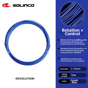 SOLINCO | Hexagonal Control Polyester Hard Tennis String