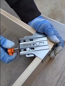 strong stainless steel woodworking quick right 90 degree angle clamp suitable for woodworking fixation etc