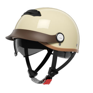 AD | Sun Protection Lightweight Vintage Motorcycle Helmet