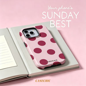 Potdemiel | Blush Star Heart For Case For iPhone 17 16 15 14 Plus 13 Pro Max Shockproof Hard Cover CaseChic