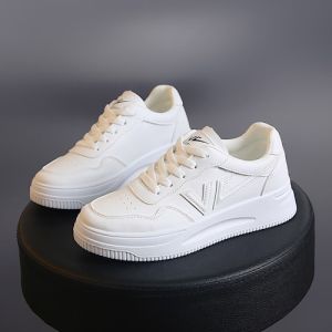 EL STORE - Sneakers VIKHA Sepatu Terbaru Sporty Korean Style Putih Polos READY STOCK