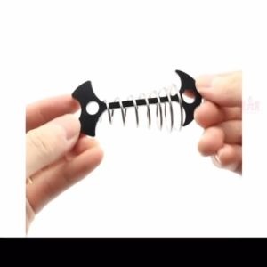 [CAMPINGGO] Fishbone Deck Peg Aluminium Tent Rope Buckle Tensioner Accessories Outdoor Camping Hiking Tent Flysheet鱼骨地钉