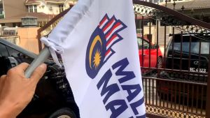 Malaysia Madani Flag  sintesis gaya Malaysia