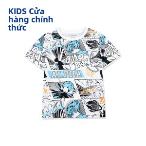 Qiaodan | Áo Thun Trẻ Em Khô Nhanh