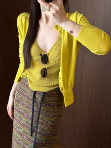 VKSOD | Spring New Korean Style Fashionable Knitwear Set