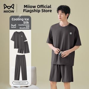 MiiOW | Cool Silk Modal Mens Sleepwear Set