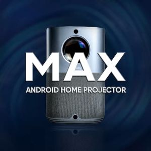 EROC Smart Proyektor LCD 415 ANSI Full HD Android 12 Dolby Audio Display Auto Focus - MAX EROC-PROJECTOR-I-MAX
